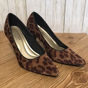 Animal Print Heels by Comfort Plus in Size 10